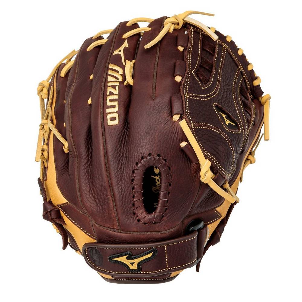 Mens Mizuno Franchise Series Slowpitch 13" Softball Gloves Coffee Philippines (OXPSJM079)